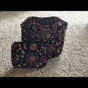 NWT Vera Bradley Suzani Holiday Tote & tablet case